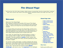 Tablet Screenshot of ghazalpage.net
